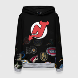 Женская толстовка 3D NHL New Jersey Devils