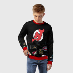 Детский свитшот 3D NHL New Jersey Devils - фото 2