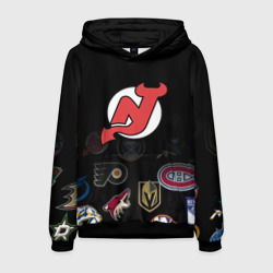 Мужская толстовка 3D NHL New Jersey Devils