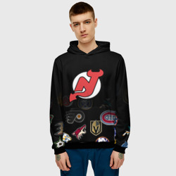 Мужская толстовка 3D NHL New Jersey Devils - фото 2