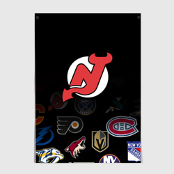 Постер NHL New Jersey Devils