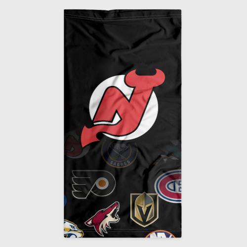 Бандана-труба 3D NHL New Jersey Devils, цвет 3D печать - фото 7