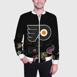 Мужской бомбер 3D NHL Philadelphia Flyers НХЛ - фото 2