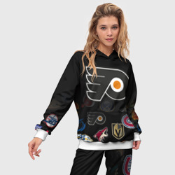 Женский костюм с толстовкой 3D NHL Philadelphia Flyers НХЛ - фото 2