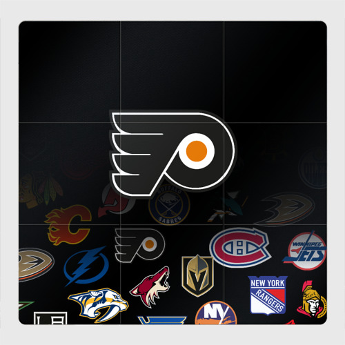 Магнитный плакат 3Х3 NHL Philadelphia Flyers НХЛ