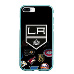 Чехол для iPhone 7Plus/8 Plus матовый NHL Los Angeles Kings
