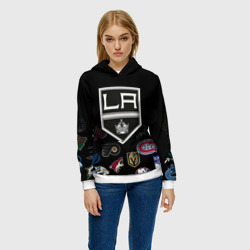 Женская толстовка 3D NHL Los Angeles Kings - фото 2