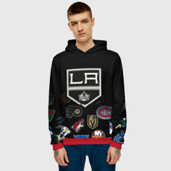 Мужская толстовка 3D NHL Los Angeles Kings - фото 2