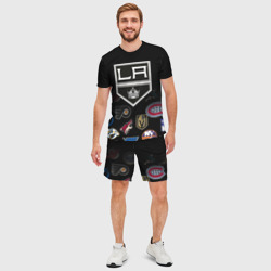 Мужской костюм с шортами 3D NHL Los Angeles Kings - фото 2