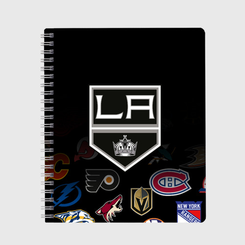 Тетрадь NHL Los Angeles Kings, цвет точка