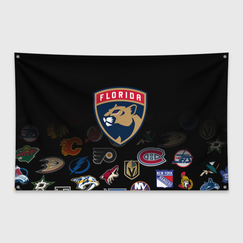 Флаг-баннер NHL Florida Panthers