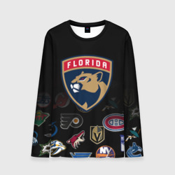 Мужской лонгслив 3D NHL Florida Panthers