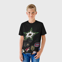 Детская футболка 3D NHL Dallas Stars - фото 2