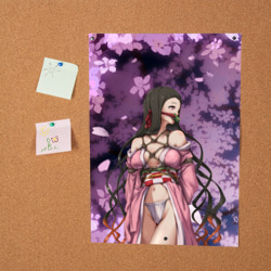 Постер Незуко взрослая - шибари - фото 2