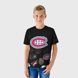Детская футболка 3D NHL Canadiens de Montr?al - фото 2