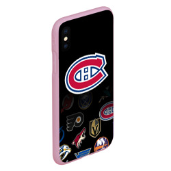 Чехол для iPhone XS Max матовый NHL Canadiens de Montr?al - фото 2