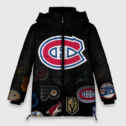 Женская зимняя куртка Oversize NHL Canadiens de Montr?al