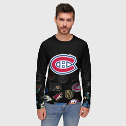 Мужской лонгслив 3D NHL Canadiens de Montr?al - фото 2