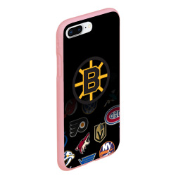 Чехол для iPhone 7Plus/8 Plus матовый NHL Boston Bruins - фото 2
