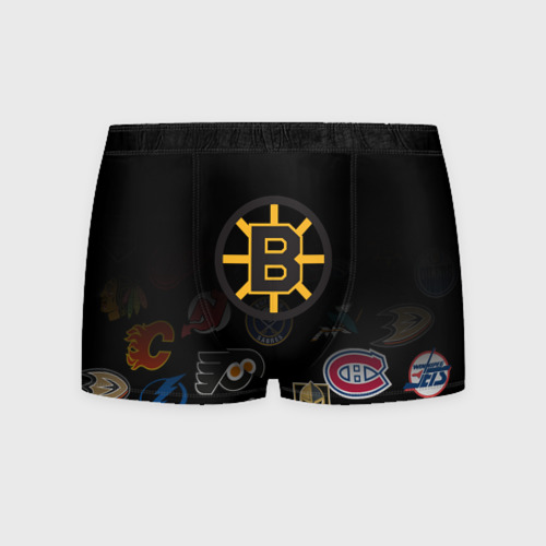 Мужские трусы 3D NHL Boston Bruins, цвет 3D печать