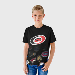 Детская футболка 3D NHL Carolina Hurricanes - фото 2