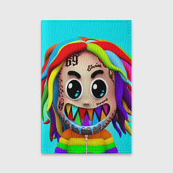 Обложка для паспорта матовая кожа 6ix9ine