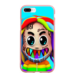 Чехол для iPhone 7Plus/8 Plus матовый 6ix9ine