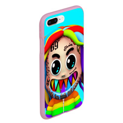 Чехол для iPhone 7Plus/8 Plus матовый 6ix9ine - фото 2