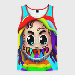 Мужская майка 3D 6ix9ine