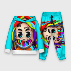 Детский костюм с толстовкой 3D 6ix9ine