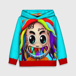 Детская толстовка 3D 6ix9ine