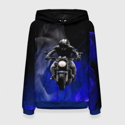 Женская толстовка 3D Мотоциклы