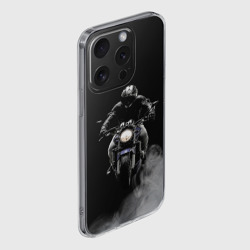 Чехол для iPhone 15 Pro Max силиконовый с защитой камеры Мотоциклы - фото 2