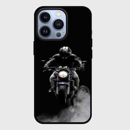Чехол для iPhone 13 Pro Мотоциклы, цвет черный