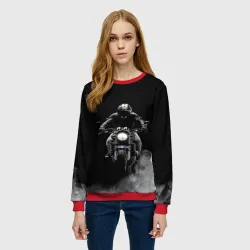 Женский свитшот 3D Мотоциклы - фото 2