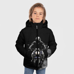 Зимняя куртка для мальчиков 3D Мотоциклы - фото 2