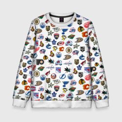 Детский свитшот 3D NHL pattern НХЛ