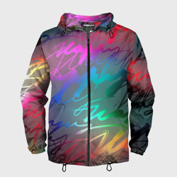 Мужская ветровка 3D Узоры