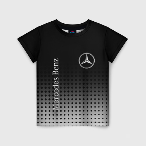 Детская футболка 3D Mercedes-Benz, цвет 3D печать