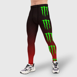 Мужские тайтсы 3D Monster energy - фото 2