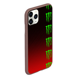 Чехол для iPhone 11 Pro Max матовый Monster energy - фото 2