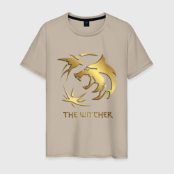 Мужская футболка хлопок The Witcher Gold