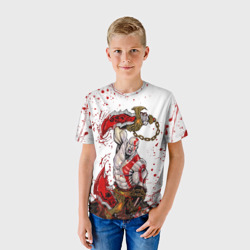 Детская футболка 3D God of war - фото 2