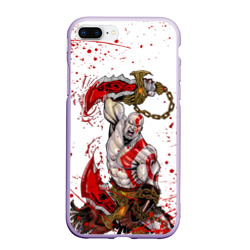 Чехол для iPhone 7Plus/8 Plus матовый God of war