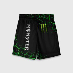 Детские спортивные шорты 3D Monster energy