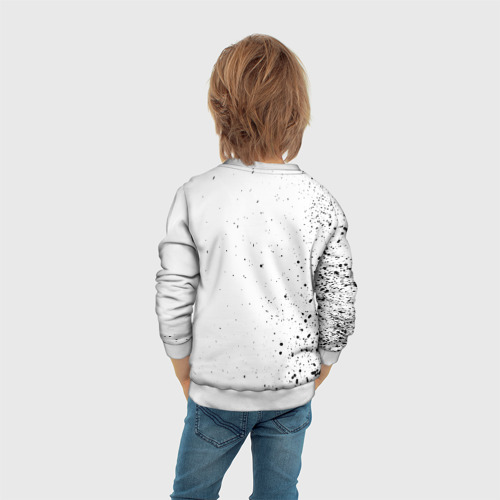 Детский свитшот 3D Хвост Феи на белом фоне - фото 6