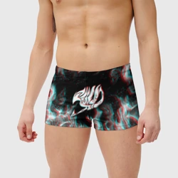 Мужские купальные плавки 3D Хвост Феи блюр - фото 2