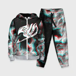 Детский костюм 3D Хвост Феи блюр