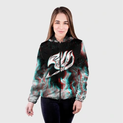 Женская куртка 3D Хвост Феи блюр - фото 2