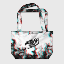 Пляжная сумка 3D Fairy tail glitch